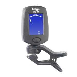 Stagg Clip-on Stimmger�t f�r Gitarre, Bass, Violine, Ukulele